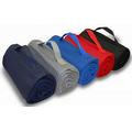 Roll Up Blanket -- Royal Blue w/1-color imprint